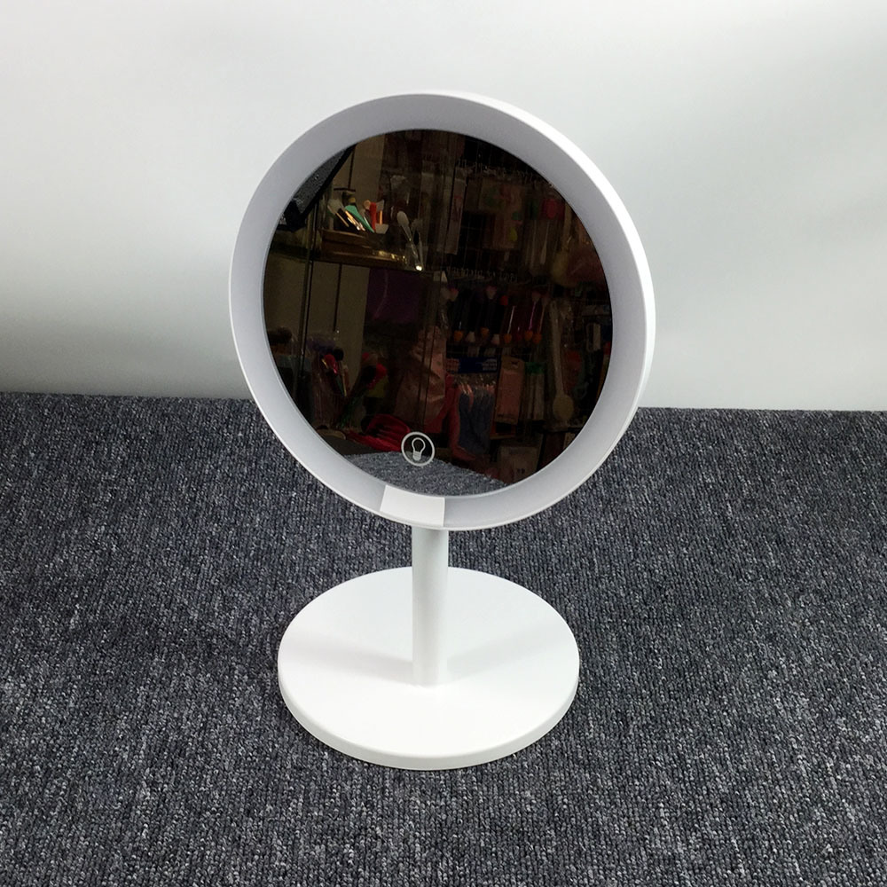 Specchio da tavolo reversibile Specchio rotondo a LED