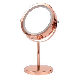 Specchio cosmetico a LED con ingrandimento 5X da tavolo